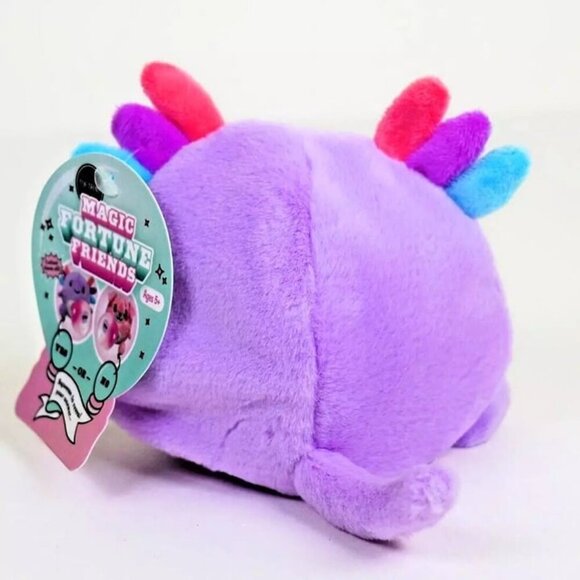 Magic Fortune Friends Fidget Squishy Toy Plush - Axolotl - Picture 2 of 7